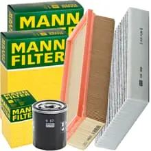 Mega-Angebot MANN FILTER INSPEKTIONSPAKET passend für MITSUBISHI COLT 6 SMART 454 1.1+1.3+1.5