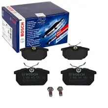 Super-Preis BOSCH BREMSBELÄGE HINTERACHSE PASSEND FÜR ALFA ROMEO 145 146 155 33 GTV SPIDER