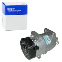 Markenprodukt DELPHI KLIMAKOMPRESSOR 6 CVC passend für RENAULT GRAND MEGANE SCÉNIC