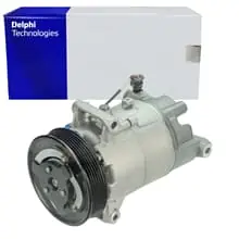 DELPHI KLIMAKOMPRESSOR 6 CVC passend für OPEL ASTRA INSIGNIA TSP0155948 Zertifiziert