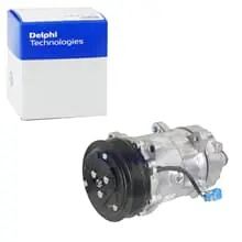 Solange Der Vorrat Reicht DELPHI KLIMAKOMPRESSOR SD7V16 passend für VW CALIFORNIA LT TRANSPORTER