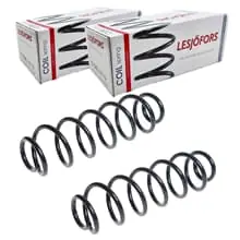 Sale 2X LESJÖFORS FAHRWERKSFEDERN HINTEN PASSEND FÜR SKODA OCTAVIA VW GOLF