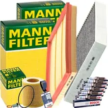 MANN FILTER INSPEKTIONSPAKET passend für BMW 1er F20 21 135i+M 3er F30 80 335i Abverkauf
