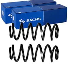 2X SACHS FAHRWERKSFEDERN HINTEN PASSEND FÜR SEAT LEON VW GOLF LINKS+RECHTS Ausverkauf