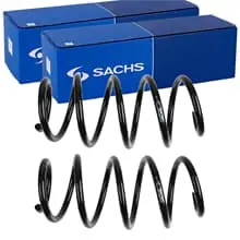 2X SACHS FAHRWERKSFEDERN VORNE PASSEND FÜR AUDI A3 SEAT ALTEA LINKS+RECHTS Markenprodukt