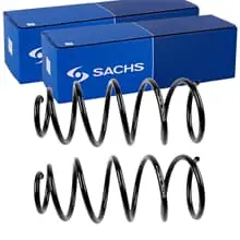 Saisonangebot 2X SACHS FAHRWERKSFEDERN VORNE PASSEND FÜR AUDI A3 SKODA OCTAVIA LINKS+RECHTS