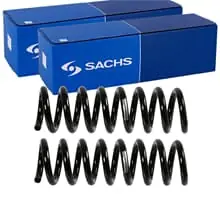 2X SACHS FAHRWERKSFEDERN HINTEN PASSEND FÜR MERCEDES-BENZ C-KLASSE LINKS+RECHTS Versand Am Gleichen Tag