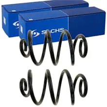 2X SACHS FAHRWERKSFEDERN HINTEN PASSEND FÜR NISSAN MICRA LINKS+RECHTS Top-Preis