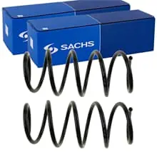 2X SACHS FAHRWERKSFEDERN VORNE PASSEND FÜR OPEL CORSA LINKS+RECHTS Begrenztes Angebot