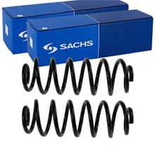 2X SACHS FAHRWERKSFEDERN HINTEN PASSEND FÜR AUDI A3 LINKS+RECHTS Preisknaller