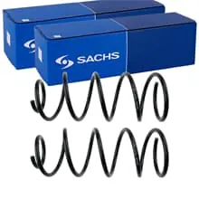 Garantierte Lieferung 2X SACHS FAHRWERKSFEDERN VORNE PASSEND FÜR CITROËN C8 FIAT ULYSSE LANCIA PHEDRA