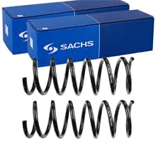 Knallerangebot 2X SACHS FAHRWERKSFEDERN HINTEN PASSEND FÜR FORD GRAND LINKS+RECHTS