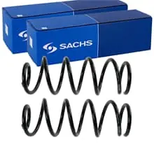 2X SACHS FAHRWERKSFEDERN HINTEN PASSEND FÜR MAZDA 6 LINKS+RECHTS Schneller Versand