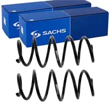 2X SACHS FAHRWERKSFEDERN VORNE PASSEND FÜR FIAT DOBLO OPEL COMBO LINKS+RECHTS Preisknaller