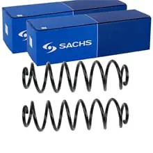 Preis Gesenkt 2X SACHS FAHRWERKSFEDERN HINTEN PASSEND FÜR VW GOLF LINKS+RECHTS