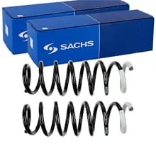 2X SACHS FAHRWERKSFEDERN VORNE PASSEND FÜR DAIHATSU MATERIA LINKS+RECHTS Knallerangebot