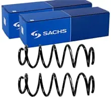 Neu 2X SACHS FAHRWERKSFEDERN HINTEN PASSEND FÜR MERCEDES-BENZ A-KLASSE LINKS+RECHTS