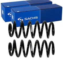 Must-Have 2X SACHS FAHRWERKSFEDERN HINTEN PASSEND FÜR SMART FORTWO LINKS+RECHTS