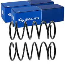 2X SACHS FAHRWERKSFEDERN VORNE PASSEND FÜR MITSUBISHI PAJERO LINKS+RECHTS Must-Have