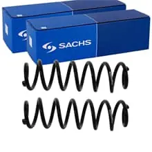Beliebt 2X SACHS FAHRWERKSFEDERN HINTEN PASSEND FÜR VW GOLF LINKS+RECHTS