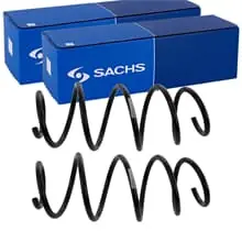 2X SACHS FAHRWERKSFEDERN VORNE PASSEND FÜR FIAT DOBLO OPEL COMBO LINKS+RECHTS Sonderangebot