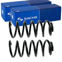 2X SACHS FAHRWERKSFEDERN HINTEN PASSEND FÜR AUDI A6 LINKS+RECHTS Heißes Angebot