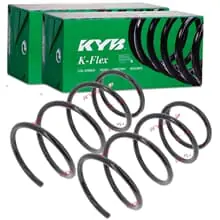 2X KYB K-FLEX FAHRWERKSFEDERN VORNE PASSEND FÜR LINKS+RECHTS Top-Seller