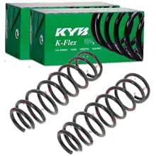 Geprüft 2X KYB K-FLEX FAHRWERKSFEDERN HINTEN PASSEND FÜR TOYOTA COROLLA LINKS+RECHTS