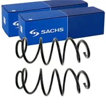 Geprüft 2X SACHS FAHRWERKSFEDERN VORNE PASSEND FÜR FORD MONDEO LINKS+RECHTS