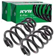 Expressversand 2X KYB K-FLEX FAHRWERKSFEDERN HINTEN PASSEND FÜR AUDI A4 LINKS+RECHTS