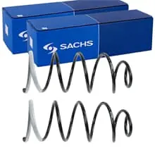 2X SACHS FAHRWERKSFEDERN VORNE PASSEND FÜR CITROËN C4 PEUGEOT 307 LINKS+RECHTS Meistverkauft