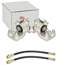 2x NTY BREMSSATTEL HINTERACHSE+BREMSSCHLÄUCHE passend für CITROEN BERLINGO Knallerangebot