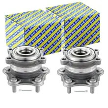 Preis Gesenkt 2X SNR RADLAGER-SATZ HINTEN PASSEND FÜR INFINITI EX FX G M Q50 Q60 Q70 QX70