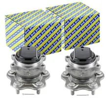 2X SNR RADLAGER-SATZ HINTEN VORNE PASSEND FÜR NISSAN QASHQAI X-TRAIL RENAULT Nur Für Kurze Zeit