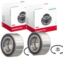 2X FAG RADLAGER-SATZ VORNE HINTEN PASSEND FÜR HONDA ACCORD CIVIC CR-V FR-V Sichere Zahlung