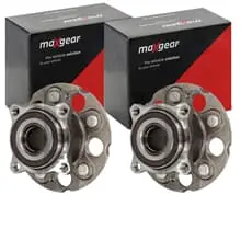 2X MAXGEAR RADLAGER-SATZ HINTEN PASSEND FÜR HONDA CR-V LINKS+RECHTS Echt