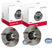 2X FAG RADLAGER-SATZ HINTEN PASSEND FÜR HONDA CITY INSIGHT JAZZ LINKS+RECHTS Sofort Bestellen