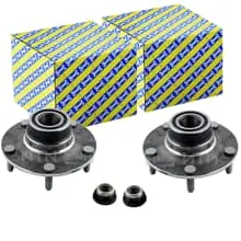 Neuheit 2X SNR RADLAGER-SATZ HINTEN PASSEND FÜR FORD TRANSIT LINKS+RECHTS