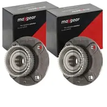 Rabatt 2X MAXGEAR RADLAGER-SATZ HINTEN PASSEND FÜR PEUGEOT 206 LINKS+RECHTS