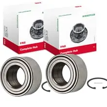 2X FAG RADLAGER-SATZ VORNE PASSEND FÜR HYUNDAI COUPE ELANTRA MATRIX KIA CERATO Schneller Versand