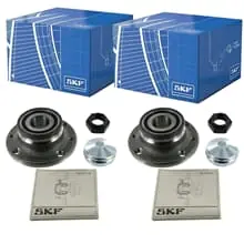 2X SKF RADLAGER-SATZ HINTEN PASSEND FÜR FIAT STILO LINKS+RECHTS Günstig
