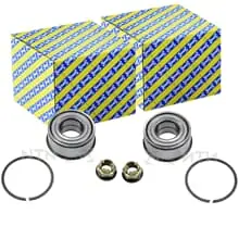 2X SNR RADLAGER-SATZ VORNE PASSEND FÜR RENAULT LAGUNA MEGANE SAFRANE Expressversand