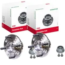 Expressversand 2X FAG RADLAGER-SATZ HINTEN PASSEND FÜR MITSUBISHI CARISMA SPACE VOLVO S40 V40