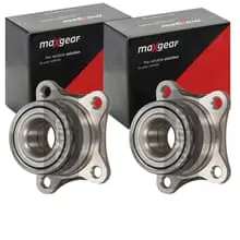 2X MAXGEAR RADLAGER-SATZ HINTEN PASSEND FÜR TOYOTA AVENSIS CARINA CELICA Expressversand