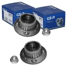2X GSP RADLAGER-SATZ HINTEN BEIDSEITIG PASSEND FÜR RENAULT KANGOO LINKS+RECHTS Geprüft