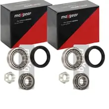 2X MAXGEAR RADLAGER-SATZ VORNE PASSEND FÜR AUTOBIANCHI A FIAT 1100-1900 125 132 Nur Für Kurze Zeit