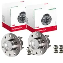 2X FAG RADLAGER-SATZ HINTEN PASSEND FÜR CHEVROLET ZAFIRA OPEL ASTRA COMBO Markenprodukt