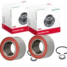 Neu Im Sortiment 2X FAG RADLAGER-SATZ HINTEN PASSEND FÜR BMW 5 6 7 LINKS+RECHTS