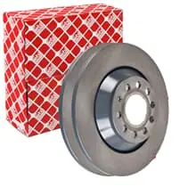 2X FEBI BREMSSCHEIBEN Ø302mm HINTEN PASSEND FÜR AUDI A6 Finale Aktion