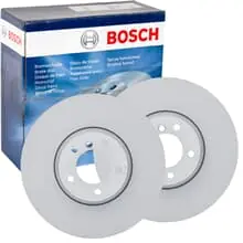 2X BOSCH BREMSSCHEIBEN Ø348mm VORNE PASSEND FÜR BMW 5 6 Ausverkauf